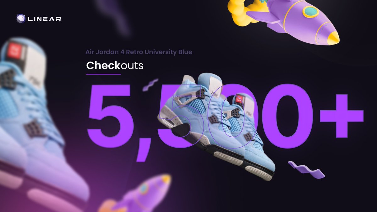 Ever wondered what it's like to use Linear? 👀

5500+ checkouts today on DSG alone, averaging 60+ per user. 🎥

Follow, Retweet &amp; Reply #LinearExperience for a chance at a monthly key. 🌙(Unlimited entries)