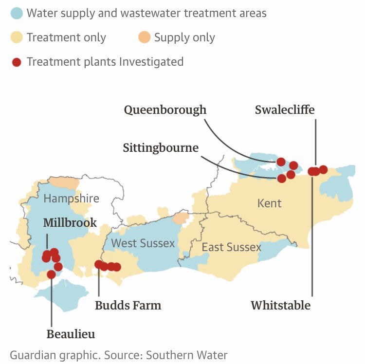 Southern Water Area Map Prof Jamie Woodward On Twitter: "How The @Southernwater Sewage Scandal  Unfolded. @Sandralaville Reporting On Criminality And Corruption In The Uk  Water Industry Https://T.co/Tiplelu896 Https://T.co/E134E6V3Pp" / Twitter