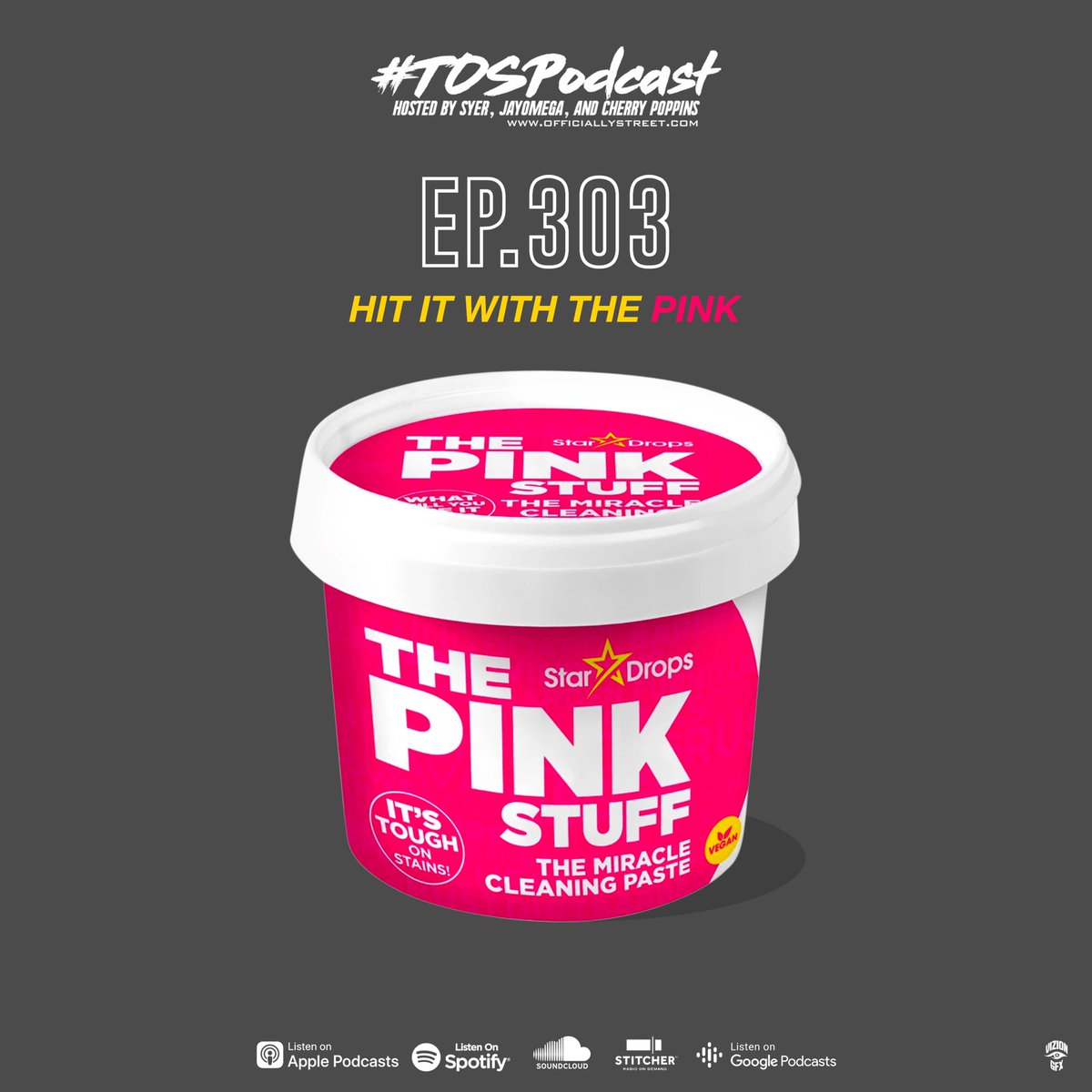 TOSPodcast_SO's tweet photo. #TOSPodcast303
Hit It With The Pink
https://t.co/OK1UvXzbqI
#TOSPodcast #ESSOFridays #PodsInColor #PodernFamily #Comedy #ThePinkStuff #Podcasts https://t.co/Q3j8FvkuQa