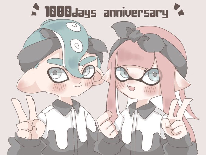 1000日記念のtwitterイラスト検索結果