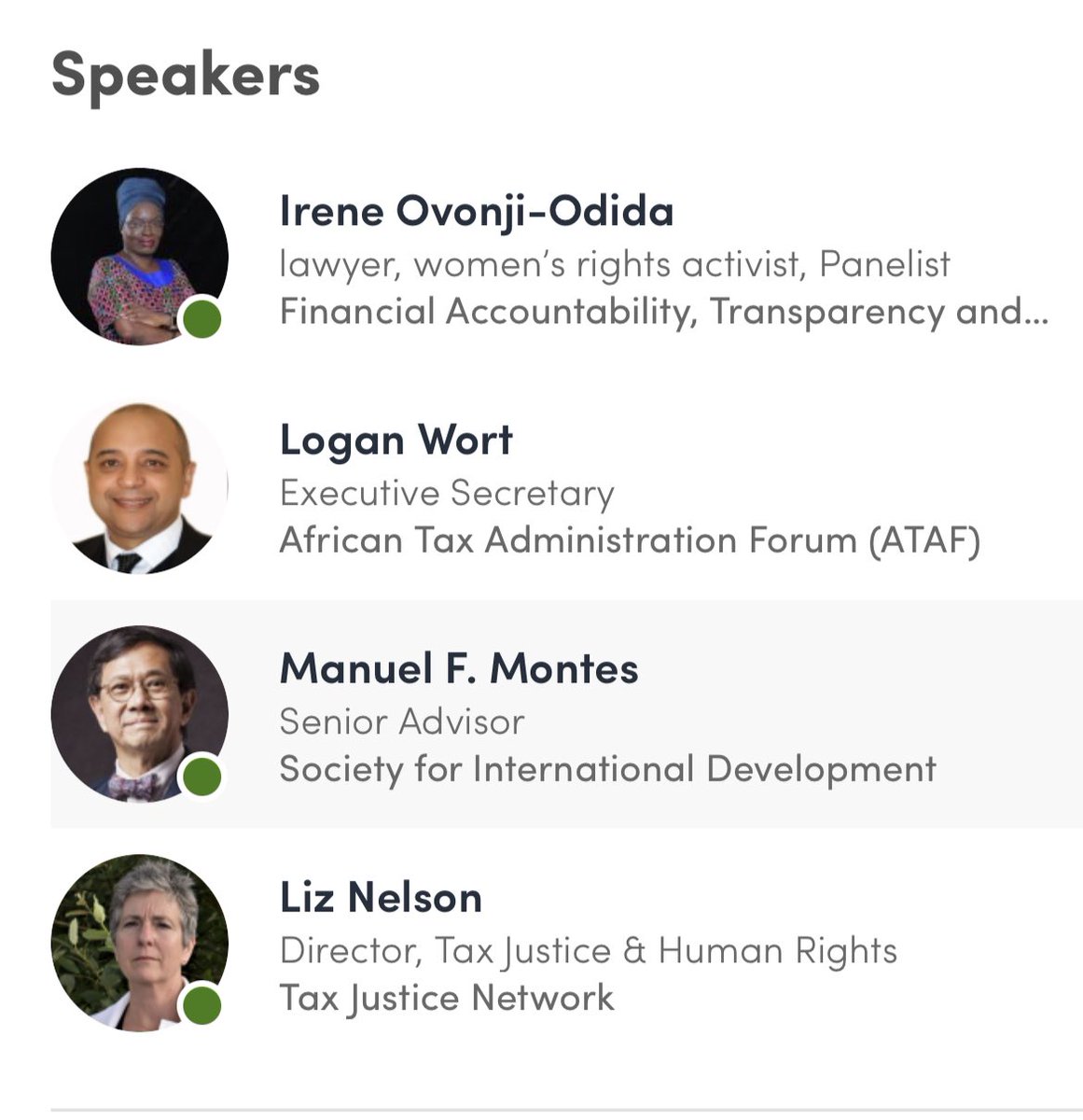 Irene Ovonji-Odida (@iovonjiodida) on Twitter photo Hello Twitter! Looking forward to speaking with this distinguished panel on ‘The global tax justice policy horizon: FACTI, the UN and the OECD - where next for global racing rights?’ at the <a href="/TaxJusticeNet/">Tax Justice Network Bsky: @taxjustice.net</a> conference in 10 mins! Hello Twitter! Looking forward to speaking with this distinguished panel on ‘The global tax justice policy horizon: FACTI, the UN and the OECD - where next for global racing rights?’ at the <a href="/TaxJusticeNet/">Tax Justice Network Bsky: @taxjustice.net</a> conference in 10 mins!