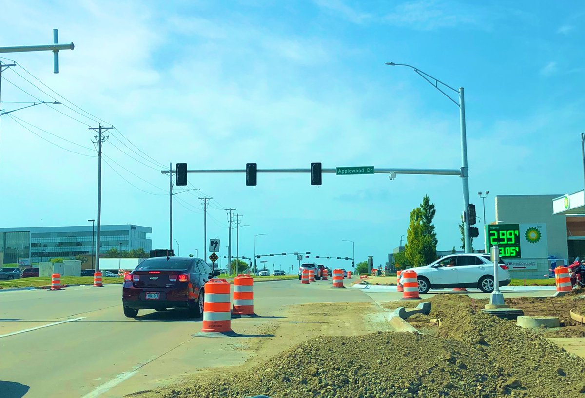 The traffic lights at 72nd St. and Applewood Dr. are set to be turned on soon. Keep your eyes open for this.  Until then and through the end of the construction - slow down a little in this area.