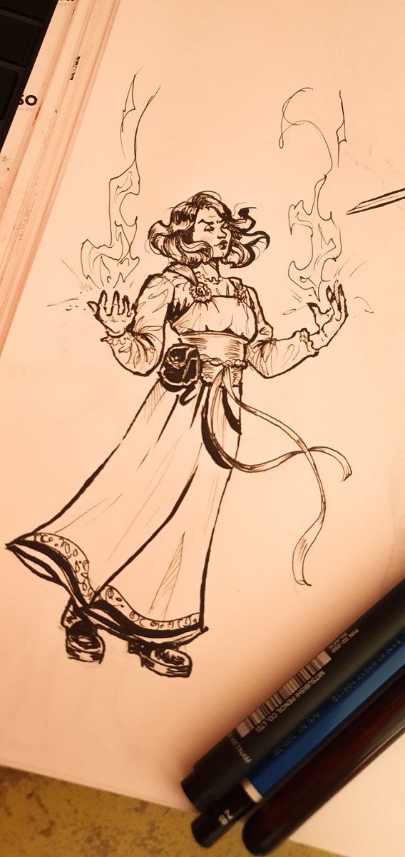 FelipeColombari's tweet image. Burn them all! 🔥
#FANTASY #fantasyart #pyromancer #mage #WitcherCon #witch #sorceress #ArtistOnTwitter