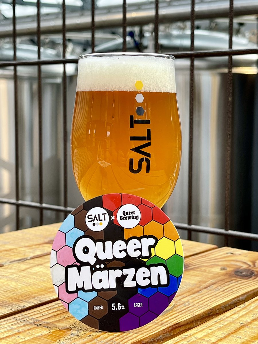 The Taproom Team are back with another #FreshFriday to kick off your weekend! 

A classic Märzen, brewed in collaboration with <a href="/QueerBrewing/">Queer Brewing</a> 🤝 

This crisp bavarian inspired lager is Full-bodied, amber in colour with nutty notes and light sweetness 🍺