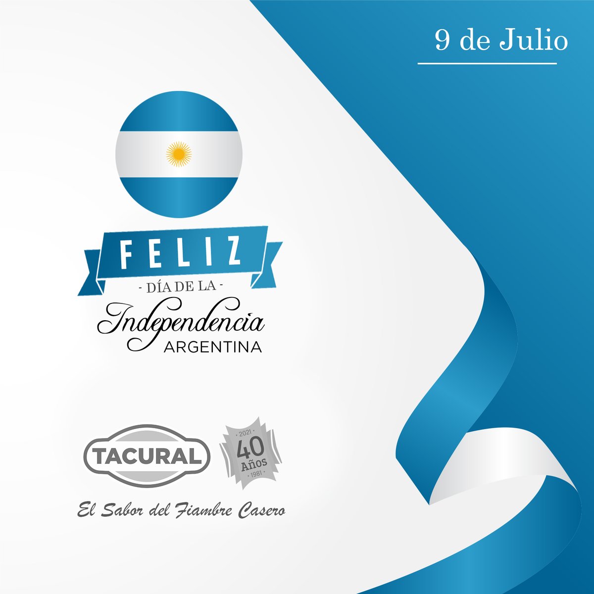 ChacinadosT's tweet photo. 🇦🇷 Feliz Día De La Independencia Argentina 💪

#9DeJulio #Feliz9DeJulio #DíaDeLaIndependenciaArgentina #DíaDeLaIndependencia #Argentina #BuenViernes #Viernes #CiudadDeSantaFe https://t.co/q7GZeCxb7m