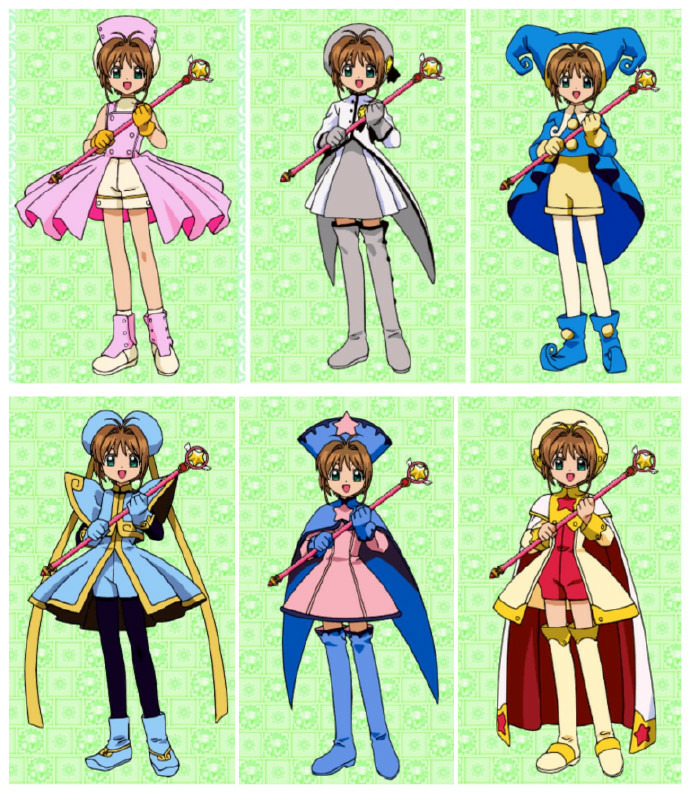 Ibon 🎷🐛 on Twitter: "The costumes and fashion in Card Captor Sakura