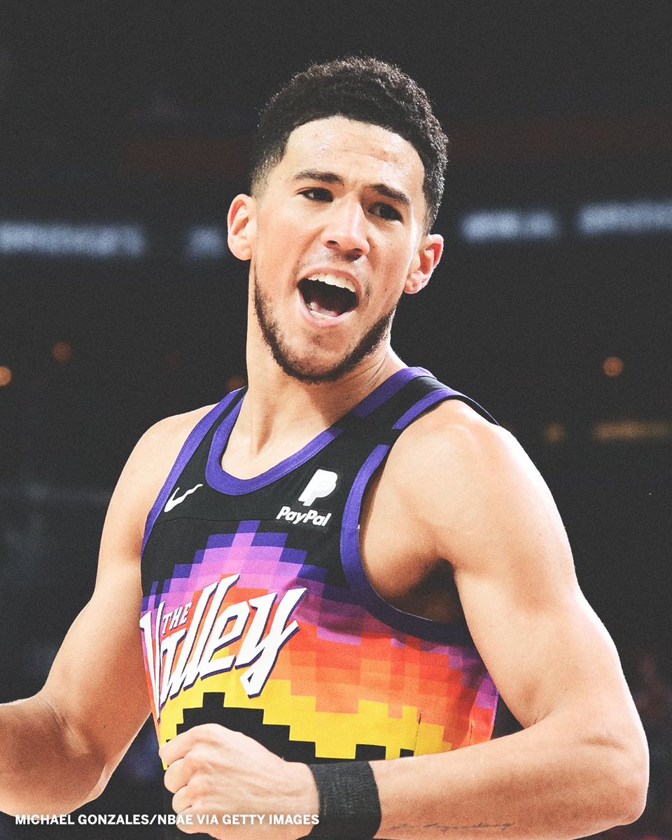 Most points in a player's first NBA postseason: 

Rick Barry - 521 
Julius Erving - 518 
Devin Booker - 490 

Only 32 away from the record 🤯 (via <a href="/GetUpESPN/">Get Up</a>)