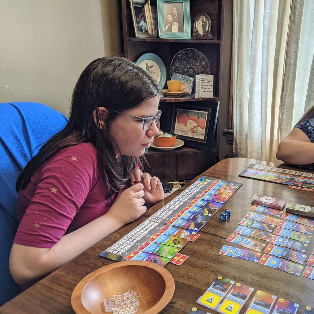 TabletopBellhop's tweet photo. My youngest trying to decide what to buy in Space Base from @alderaceg
Find a giveaway and review of this great game on the blog!
#SpaceBase #FamilyGameNight #PlayingWithKids #alderacentertainmentgroup #AEG https://t.co/C13WgXKHiJ https://t.co/3hgSdAlBu0