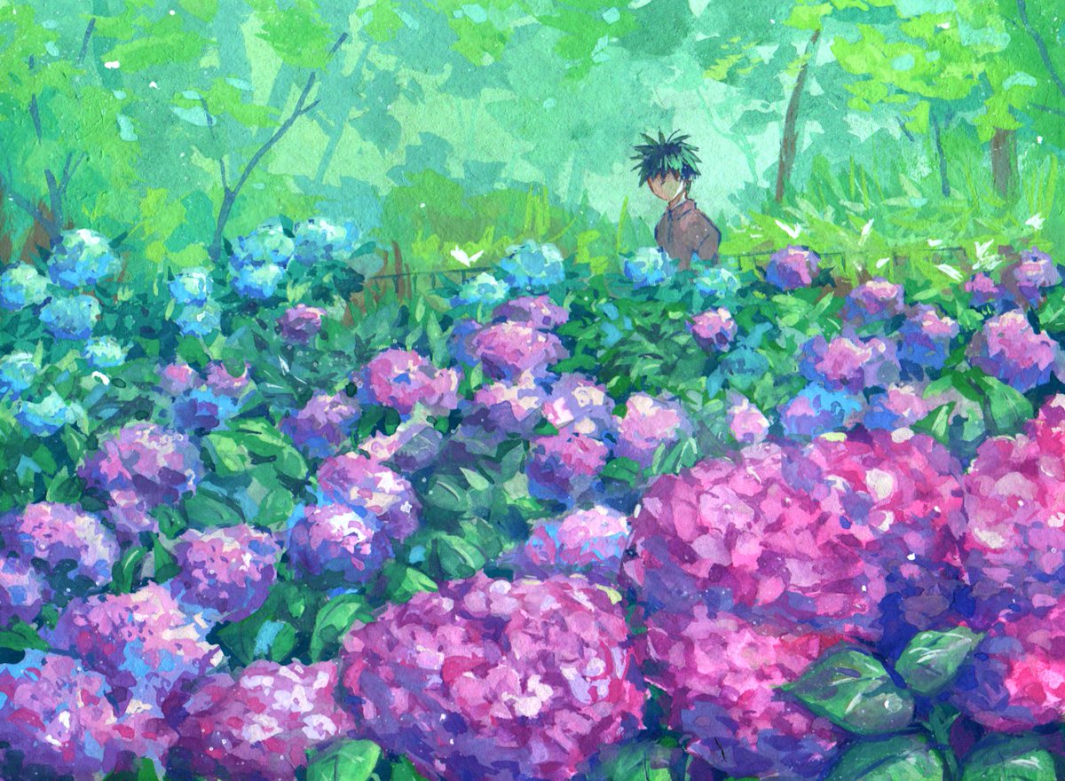 Niwa-san often wanders deep in his thoughts. In a couple minutes, he will notice he is alone.