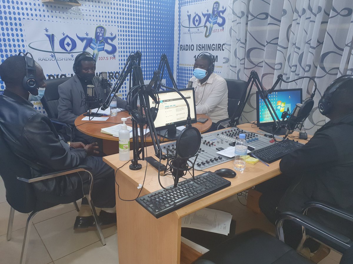 Ubukangurambaga muri <a href="/GicumbiDistrict/">Gicumbi District</a> gahunda yitwa "Tujyanemo twese" kuri <a href="/radioishingiro/">Radio Ishingiro 107.5 FM</a> hari kubera ikiganiro cyitabiriwe na president wa RIC Pst Marc, Mgr Alfred na 
#Mayor. Yes Together we  can. <a href="/RwandaLocalGov/">Ministry of Local Government | Rwanda</a> <a href="/gatjmv/">Gatabazi Jean Marie Vianney</a> <a href="/RBCRwanda/">Rwanda Biomedical Centre</a> <a href="/RwandaHealth/">Ministry of Health | Rwanda</a> <a href="/NyirarugeroD/">Nyirarugero Dancille</a> <a href="/RwandaNorth/">Northern Province/ Rwanda</a>