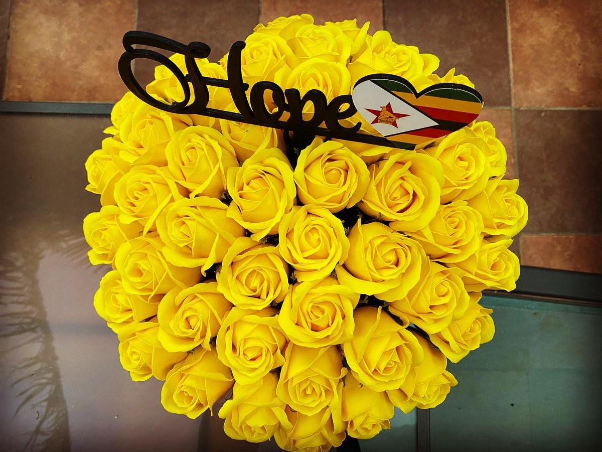 Hopewell Chin’ono on Twitter "These are Soap Roses made from soap