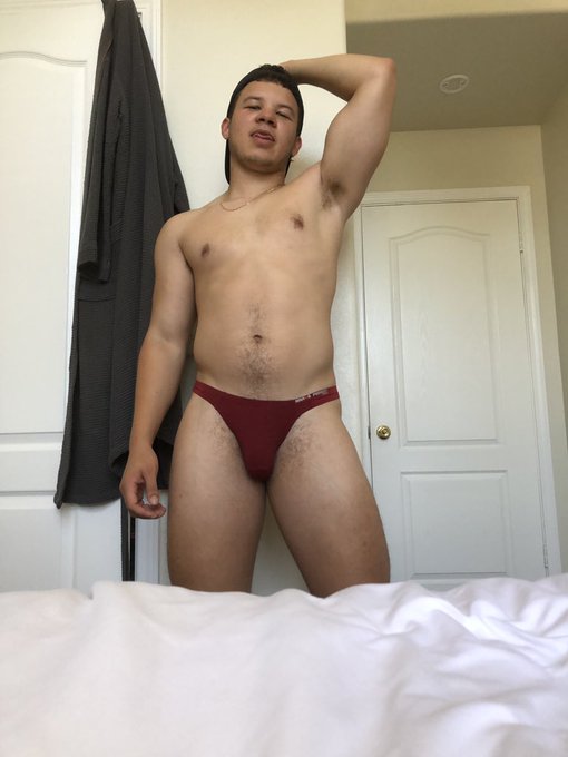 post peloton and yes I only wore the thong https://t.co/YNGc64voSL