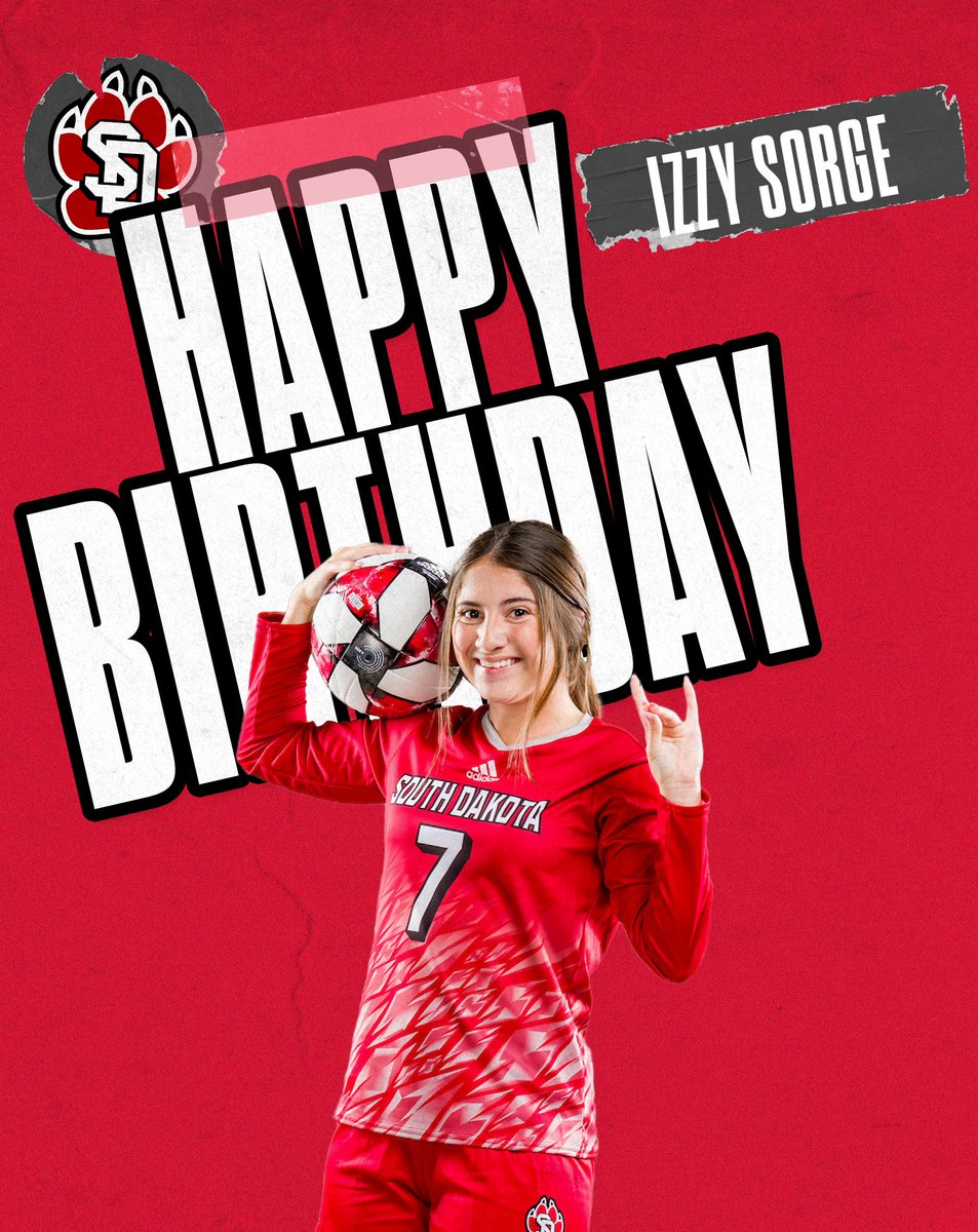 SDCoyotesSoccer's tweet photo. Happy birthday to @blastsoccer31 !! We hope you have a great day!!! 😎

#GoYotes x #WeAreSouthDakota https://t.co/LIUC8NFw7w