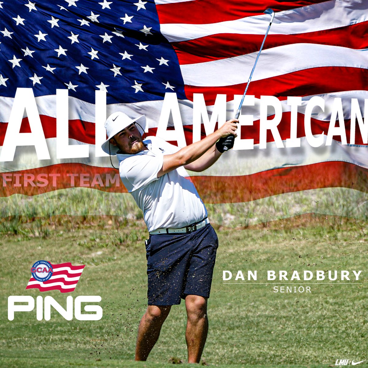 LMURailsplitter's tweet photo. 𝓐𝓵𝓵-𝓐𝓶𝓮𝓻𝓲𝓬𝓪𝓷 𝓼𝓽𝓪𝓽𝓾𝓼 𝓯𝓸𝓻 @LMU_Golf's @DanJBradbury, @lukeharries59 𝓪𝓷𝓭 @harryylordd 😎🇺🇸

@GolfCoachesAssn @PingTour ⛳⚒🎩

📰 🔗 https://t.co/s3mNivPN91

#GoSplitters https://t.co/3uF8JFULC0