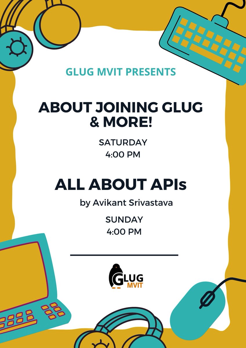 GLUG MVIT tweet media