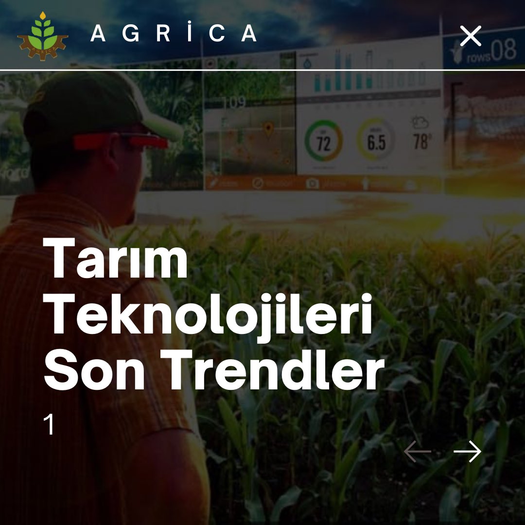 Tarım teknolojilerinde son trendleri biliyor muydunuz?

instagram.com/p/CRHdC60MnU3/…