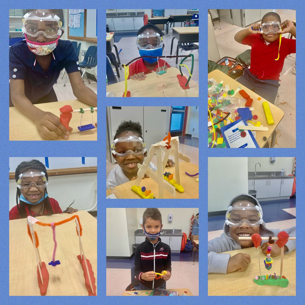 NorthCountyK8's tweet photo. On Fun Fridays, we are engineers planning, and constructing a swing set @MDCPSSTEAM @MDCPSSci @MDCPSNorth #TheGreatNorth #FirstGradeEngineers https://t.co/1Mj5fS2hjE