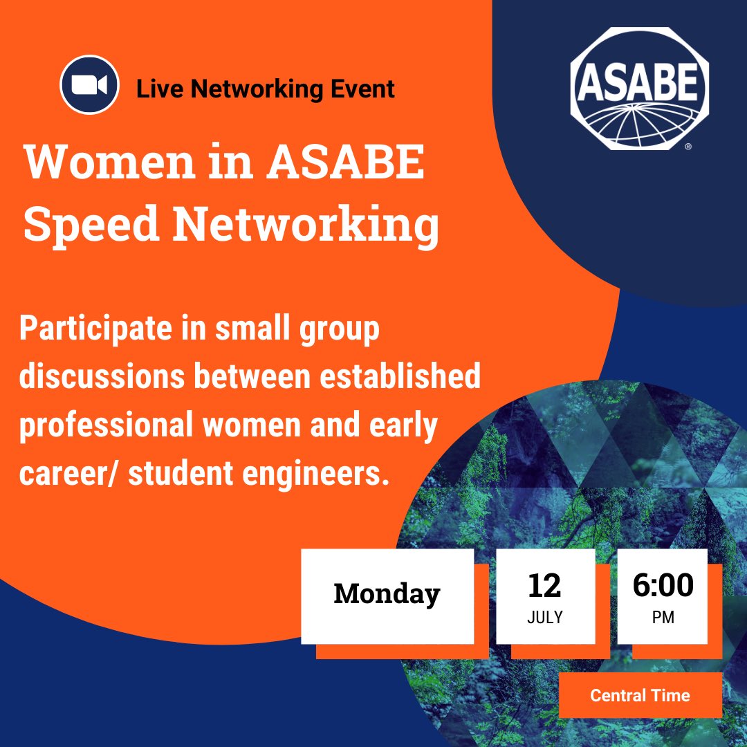 CandiceEngler's tweet photo. Join me!  Mentees can simply show up day of. Mentors should send a quick email to get setup. See the comments for details. #asabe21 #getinvolved #ASABEpresident @ASABEorg @ASABEYPC @ASABE_BIPOC https://t.co/EGiopFpguf
