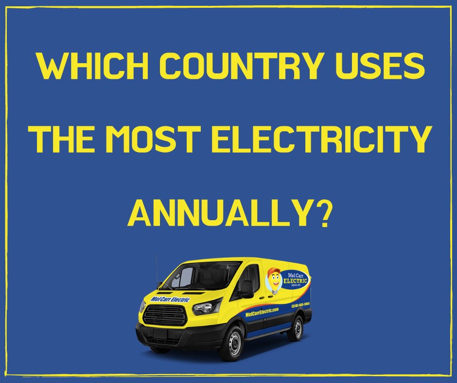 MelCarrElectric's tweet photo. #FactFriday | A: Believe it or not, Iceland uses the most electricity! ⚡ https://t.co/fq5s9QYYuv