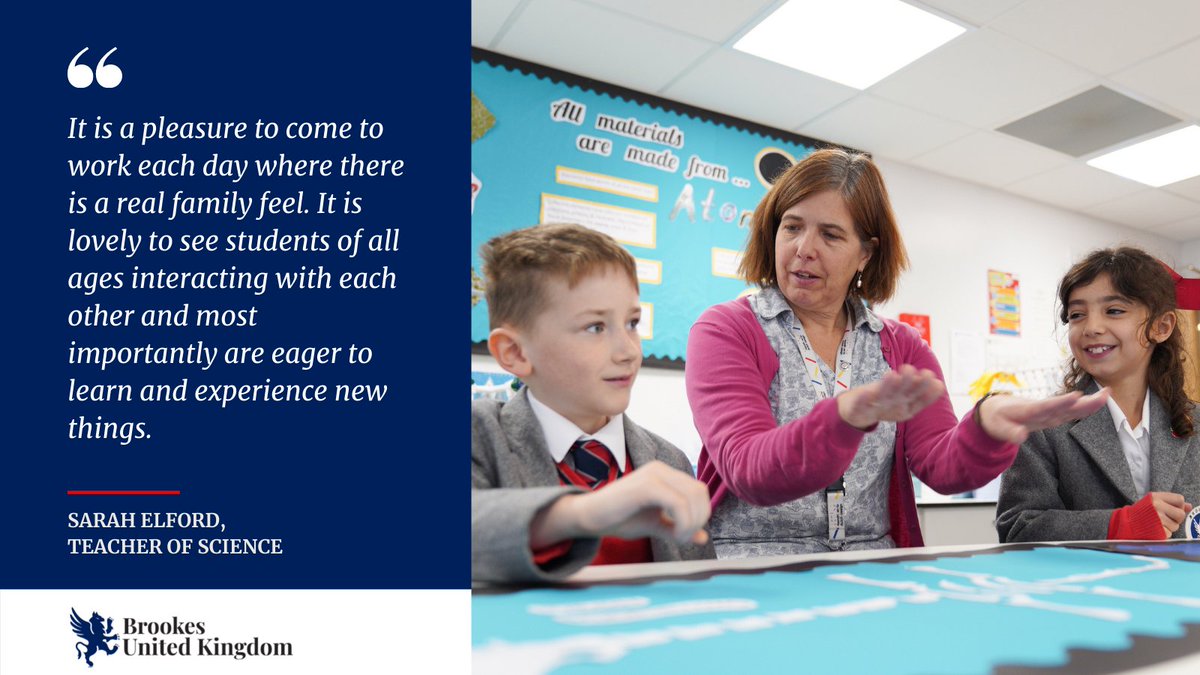 ⭐ #FeedbackFriday ⭐ 
We're fortunate to have a passionate team of teachers here at Brookes 🙏

#BeBrookes #BuryStEdmunds #Suffolk #BSE #SuffolkSchool