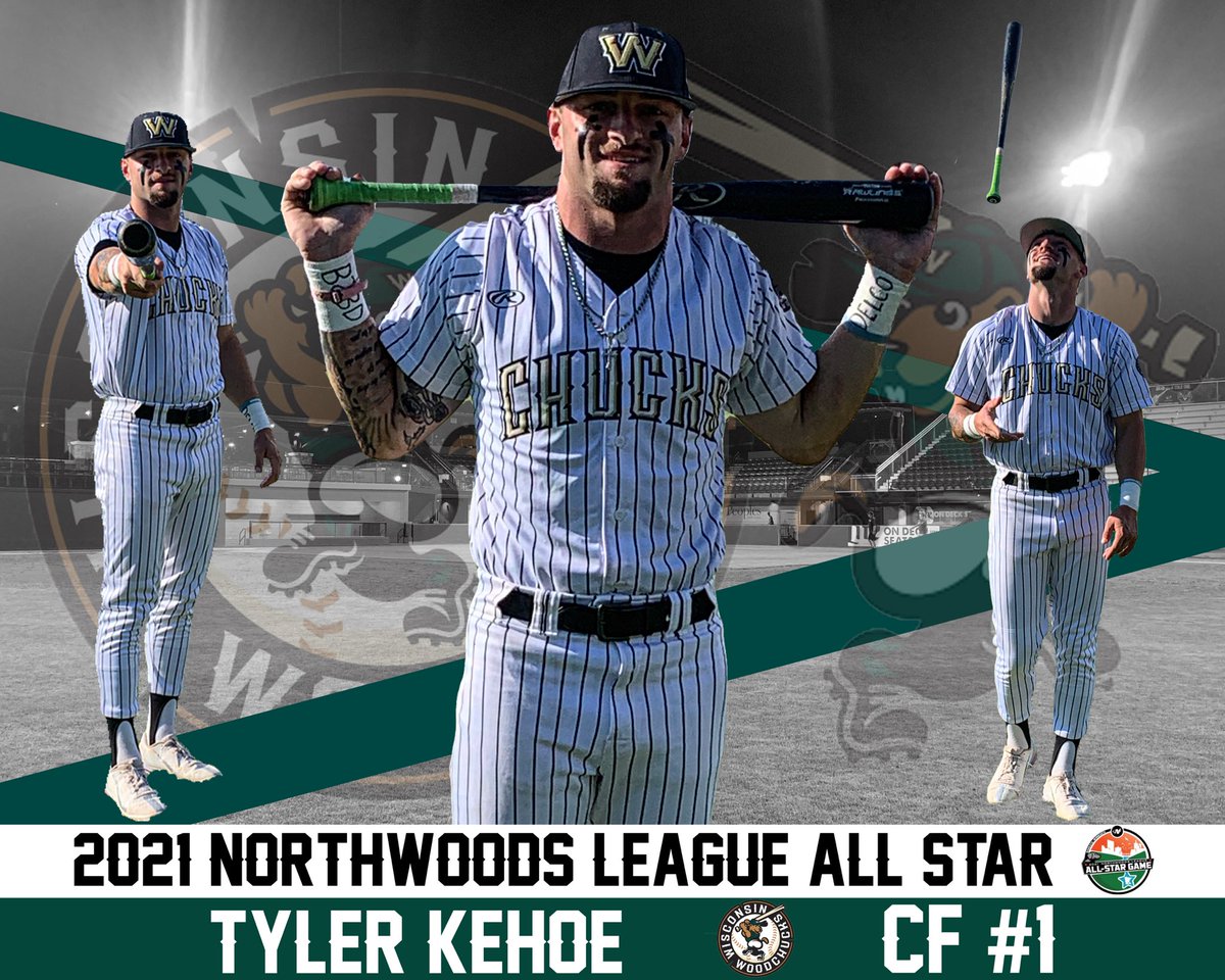 ChucksBaseball's tweet photo. Bugs Kehoe will be reporting for duty in Mankato for the 2021 Northwoods League All Star Game! #burrowdown https://t.co/Vh2lM42eCQ