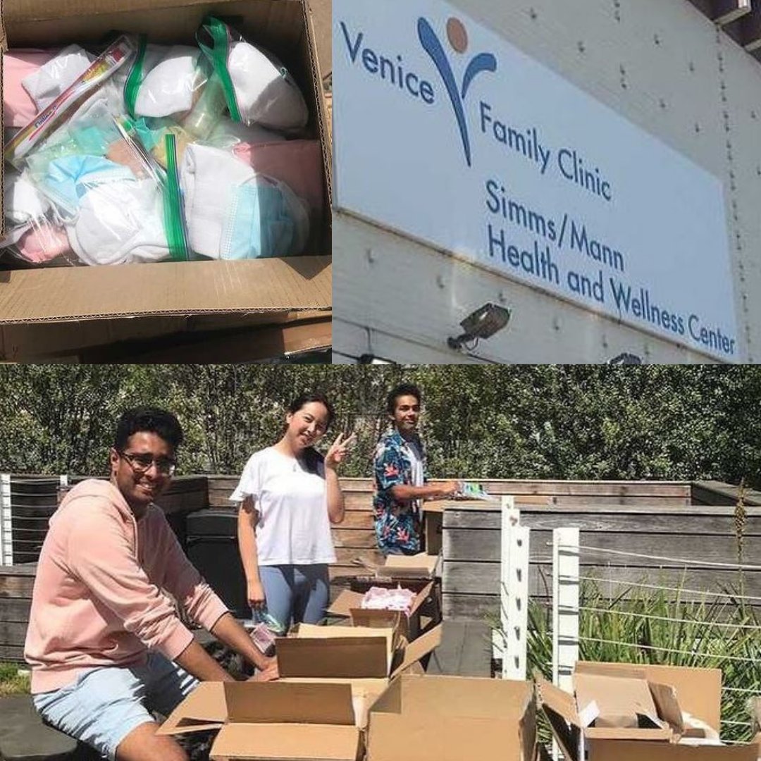 Students vs. Pandemics (@stdntvspandemic) on Twitter photo Shout-out to our #UCLA chapter, who has donated 100's of hygiene kits to the <a href="/VeniceFamClinic/">Venice Family Clinic</a> through Project Hygiene. June 5, they assembled more hygiene kits to support #LA's #homeless populations during the #COVID19 #pandemic. Special thanks to every #volunteer for their time! Shout-out to our #UCLA chapter, who has donated 100's of hygiene kits to the <a href="/VeniceFamClinic/">Venice Family Clinic</a> through Project Hygiene. June 5, they assembled more hygiene kits to support #LA's #homeless populations during the #COVID19 #pandemic. Special thanks to every #volunteer for their time!