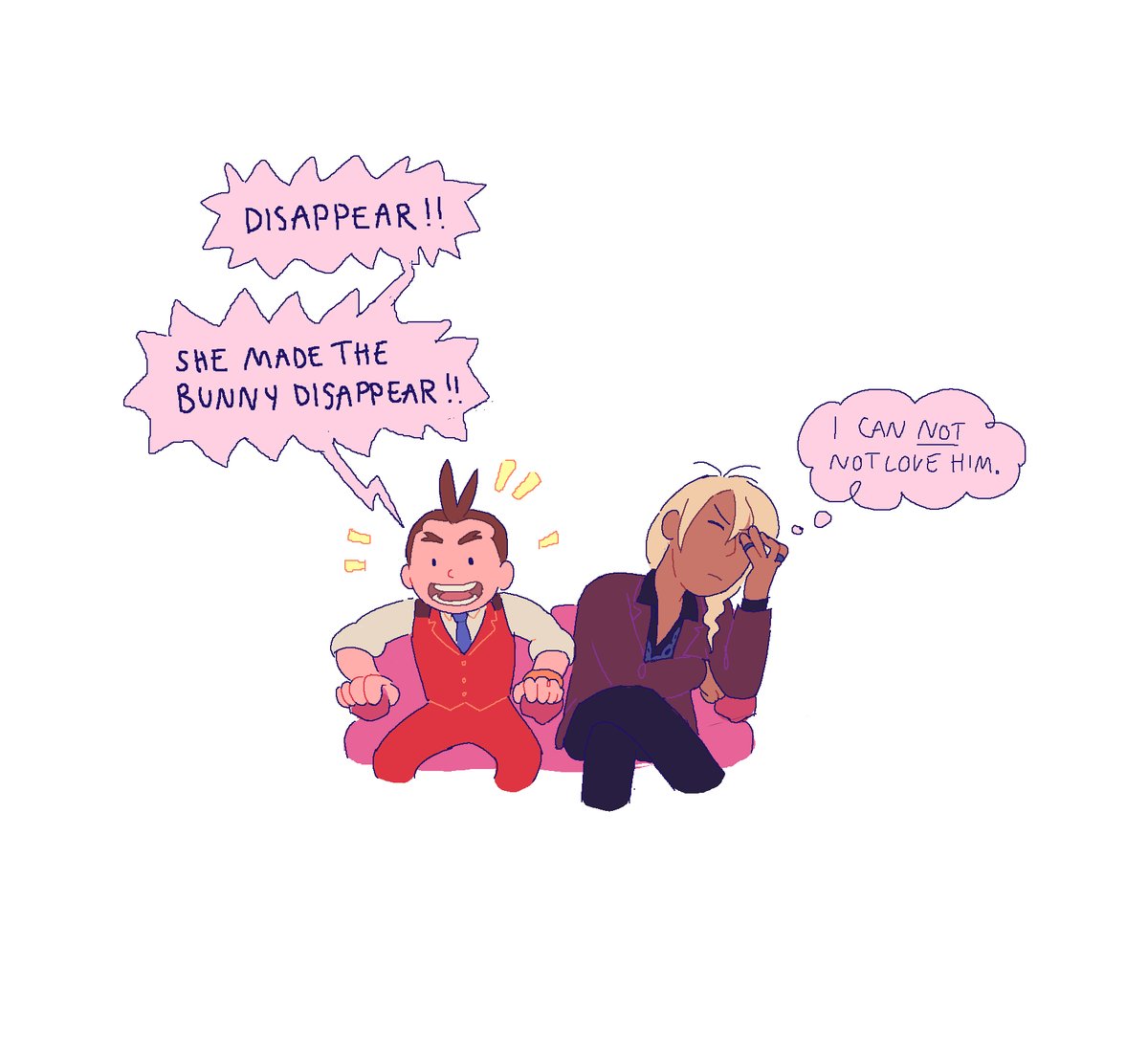 margalcazo's tweet image. listened to the drama CD, apollo's proud brother moments are everything to me  #AceAttorney