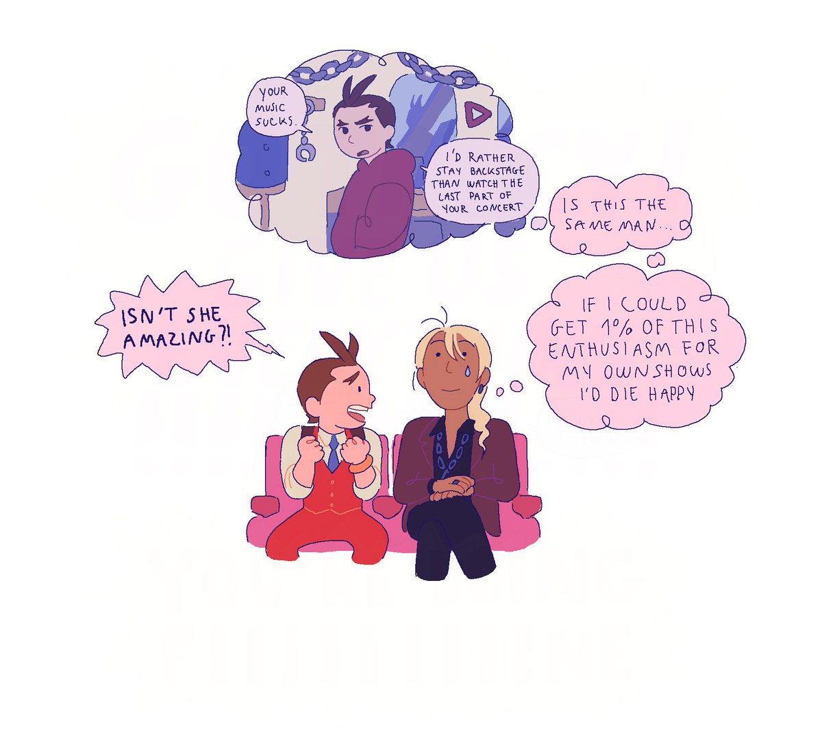 margalcazo's tweet image. listened to the drama CD, apollo's proud brother moments are everything to me  #AceAttorney