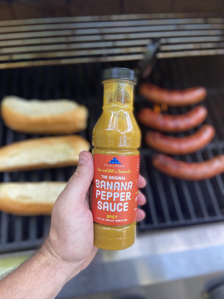 For every bottle sold, we donate a potion of the proceeds to the Folds of Honor Foundation providing educational scholarships to America’s fallen or disabled service members. Visit bananapeppersauce.com to try out sauce.
