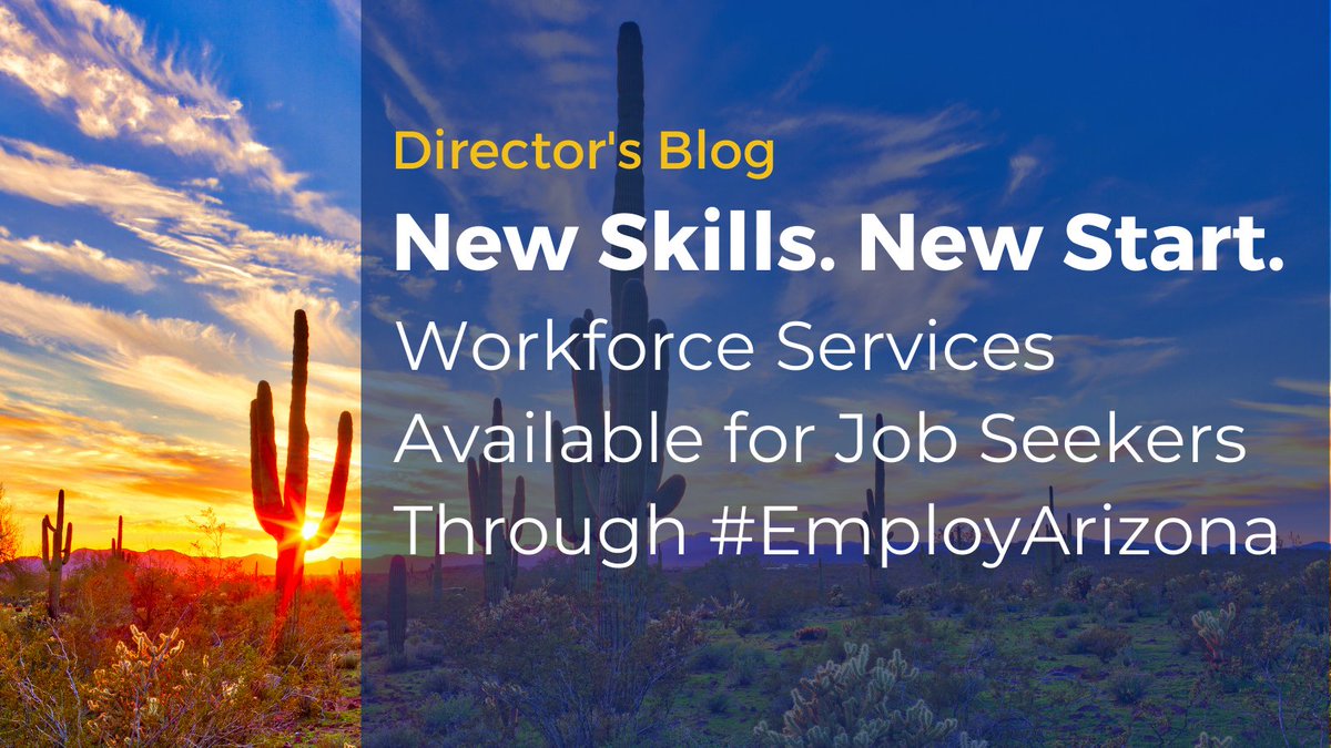 ArizonaDES's tweet photo. This week marks the launch of our #EmployArizona campaign highlighting the myriad of workforce services available to job seekers. As opportunity continues to surge within the job market, we are helping job seekers find the right fit for fulfilling careers: https://t.co/X4IXPTbsxK https://t.co/YTHm9C7csq