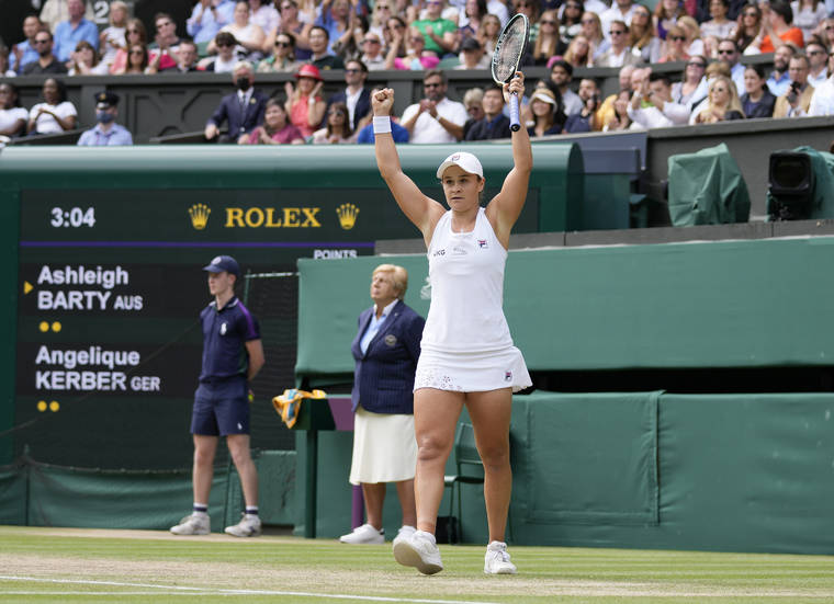 No. 1 Ashleigh Barty to face Karolina Pliskova in first Wimbledon final for both
