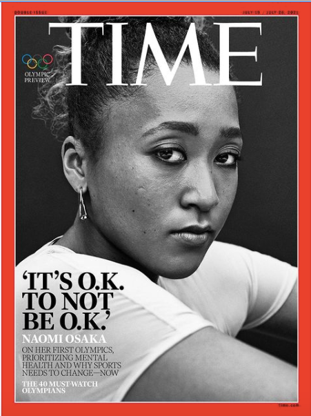 DrCira's tweet photo. "It's O.K. to not be O.K." -Naomi Osaka
Source: @time https://t.co/pfoTHgGu8o