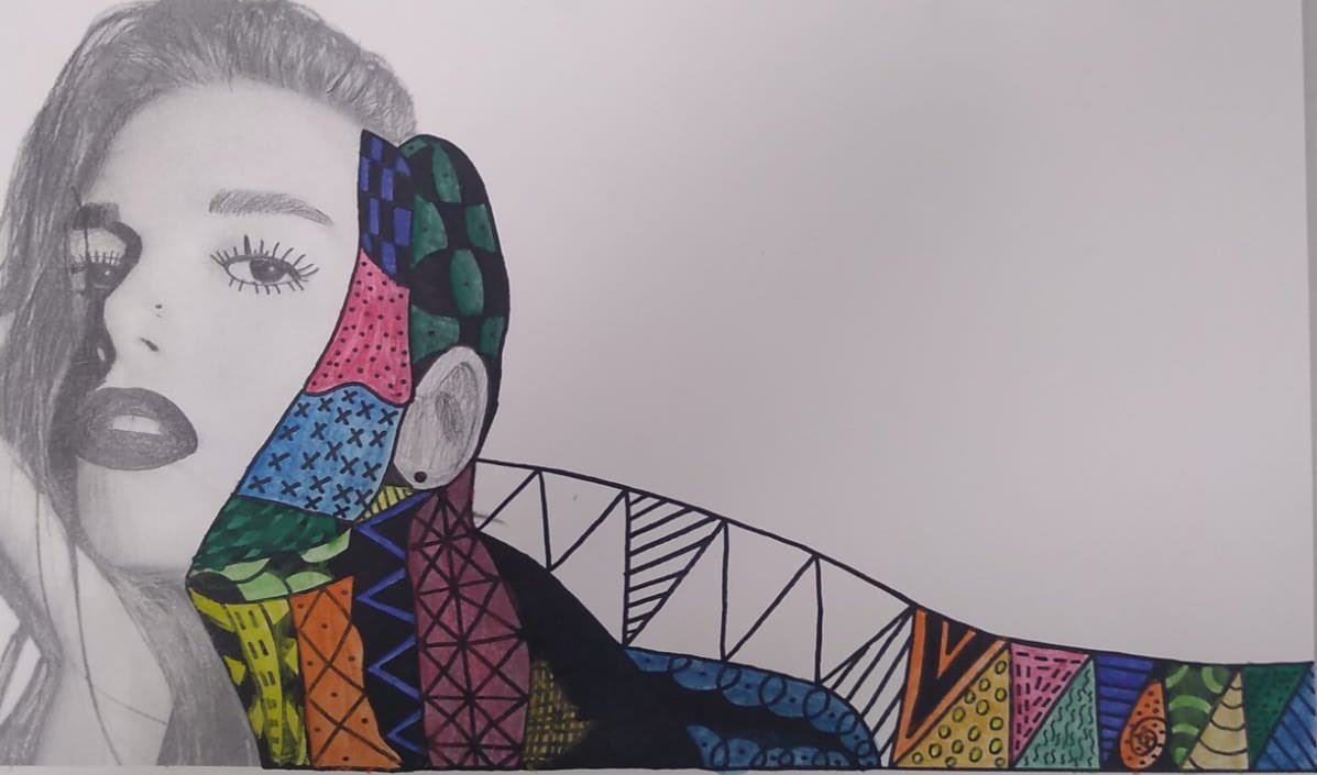 Mr Goodwin’s nominations for #MSJFantasticFriday are for Poppy and Freya in year 9 for such beautiful pattern work-excellent work girls!