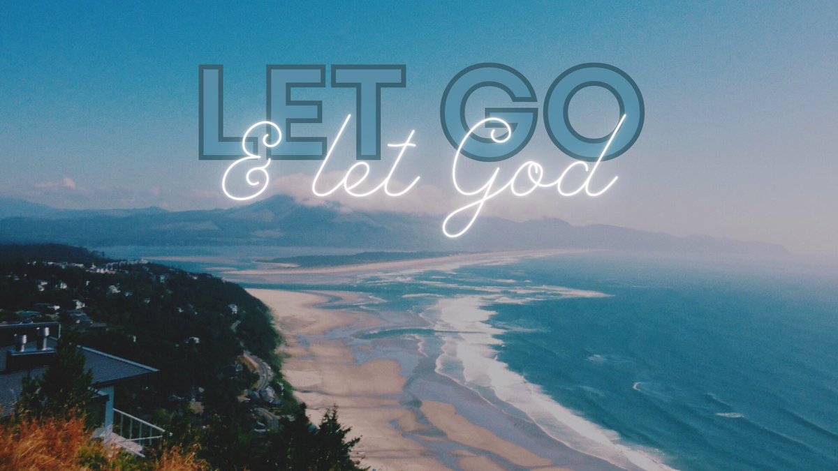 Surrendering to God's will &amp; way is a continual practice we must #choose to make every day of our lives. This week strive to #letgo &amp; #letGod take control of your life. Begin with #prayer, seek #wisecounsel, &amp; then let it go. #CourageForLife #GodGivesCourage