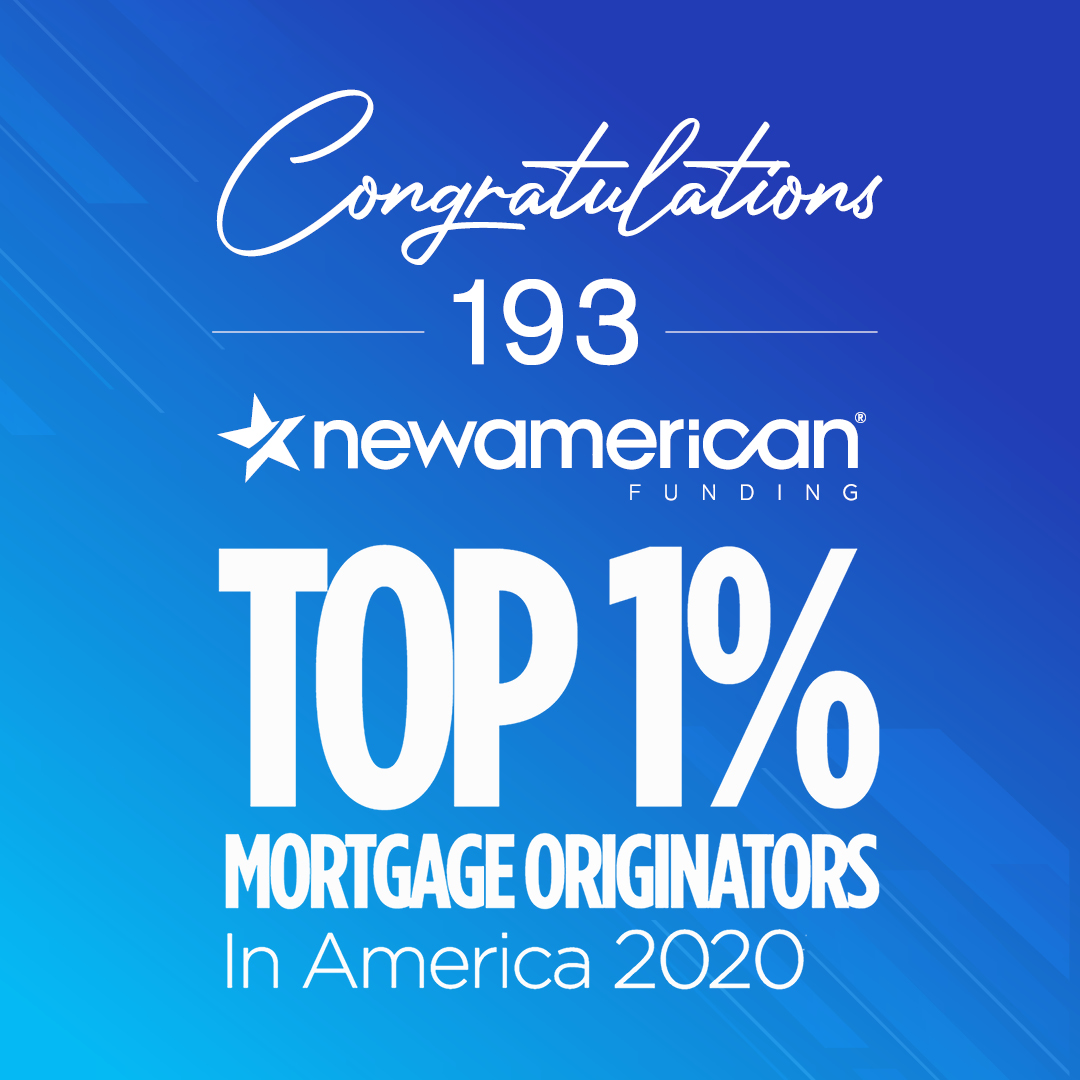 NewAmericanTeam's tweet image. Congratulations to the 193 @NewAmericanTeam Loan Officers who were named in the Top 1% of Mortgage Originators in 2020 by #MortgageExecutiveMagazine.  Well done. 
Full list below: mastermindsummit.com/MEM2021Spring/…