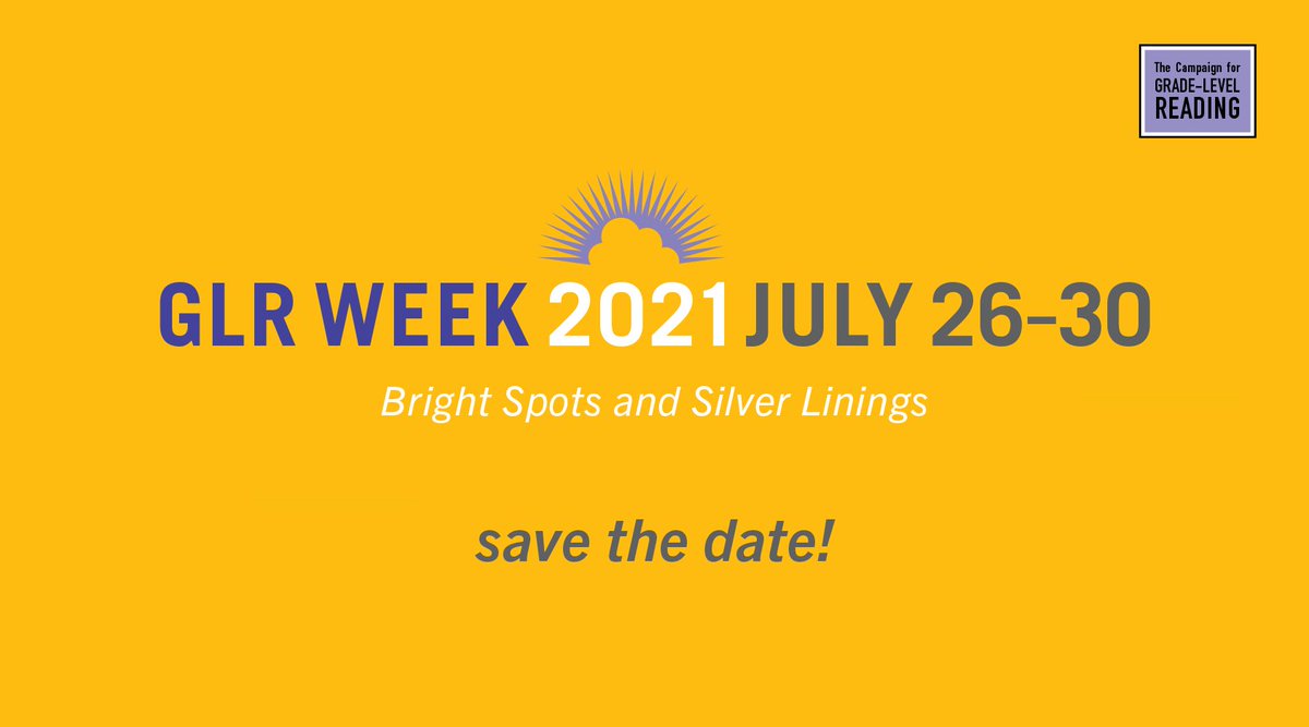 readingby3rd's tweet photo. Join us 7/26-7/30 for a week-long series of national discussions featuring how dozens of states &amp; communities confronted by COVID-19 stepped up to meet the moment. We'll highlight the bright spots, silver linings &amp; #GLRKeepers. Register here: https://t.co/HKYp7yTxfi https://t.co/6lppAuTBSq