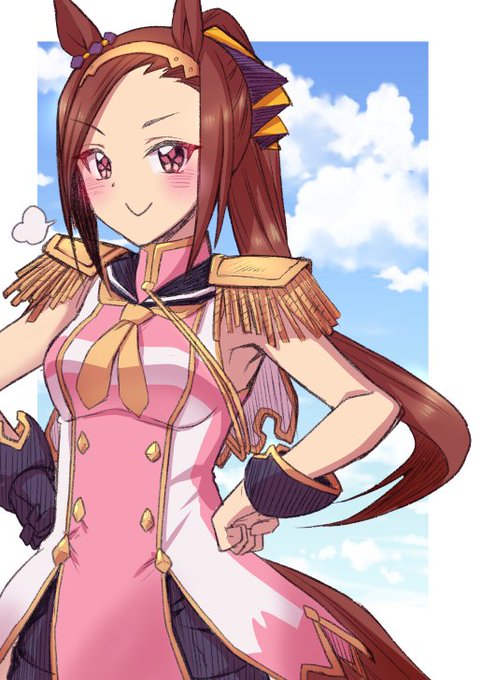 らくがきサクラバクシンオー
#ウマ娘 