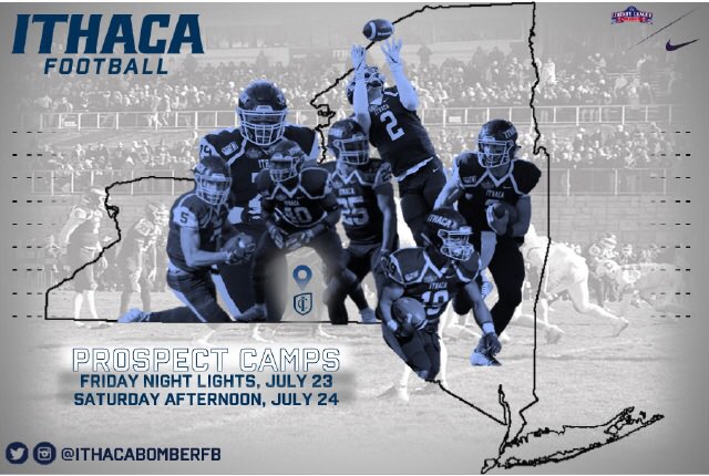 CoachTBiscardi's tweet photo. Camp! 2 weeks! 

July 23rd &amp; 24th. 

Register: https://t.co/mJG6dLV03q

#GoBombers https://t.co/1hb9I6EfsM