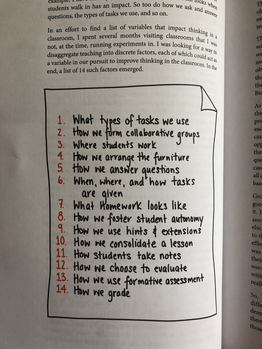 ChavezLyliana's tweet photo. Perhaps the most important book I will read as a math educator. I can already see how these strategies would work great in the 8th grade setting. Well, here I come 6th and 7th grade math! #buildingthinkingclassrooms #equitableteaching #edutwitter https://t.co/DloX3yTFGS