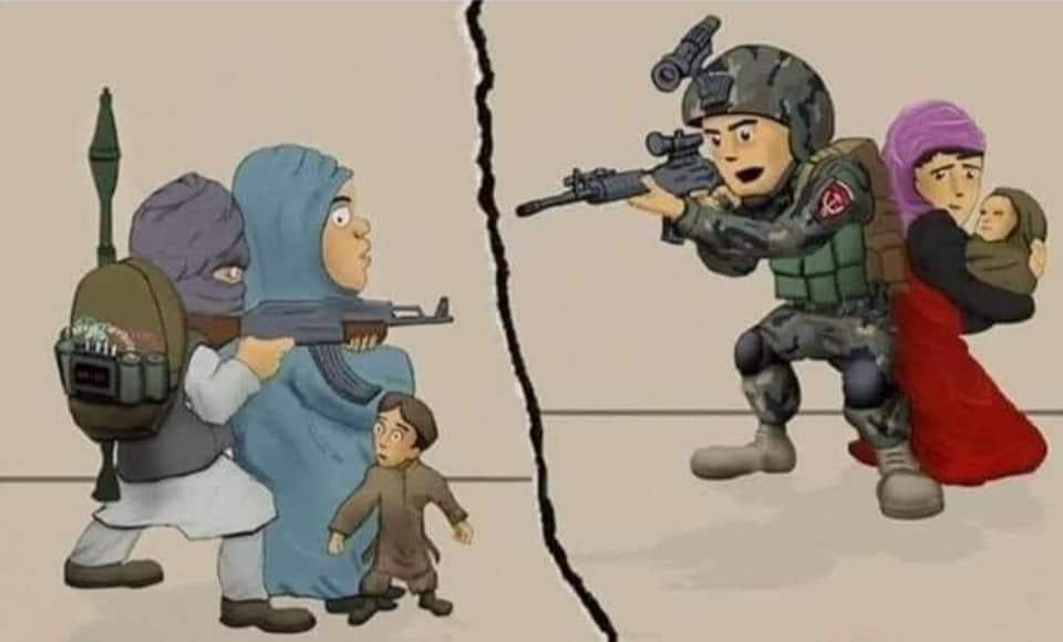 PashtonNaraz's tweet photo. سه فکر کوی طالبان د پخوا نه تغیر کړی؟
انسان سره دوی ستونزی لری.
 برق سره دوی ستونزی لری.
 مکتب سره دوی ستونزی لری.
 نه پوهیژم دا سه رقم مخلوق دی مونژ خو حیران پاتی یو دوی په اصل کی روانی مریضان خو نه دی.
#EndPakProxyWarInAfg https://t.co/AsY2HNGPPZ