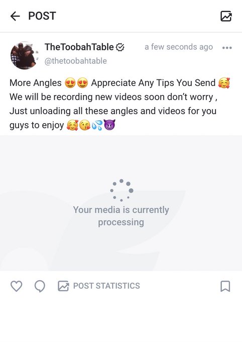 Another Upload Processing 😍 #LinkInBio https://t.co/DPBZbbLppz<a href="/tag/linkinbio"class="tags">#LinkInBio</a>