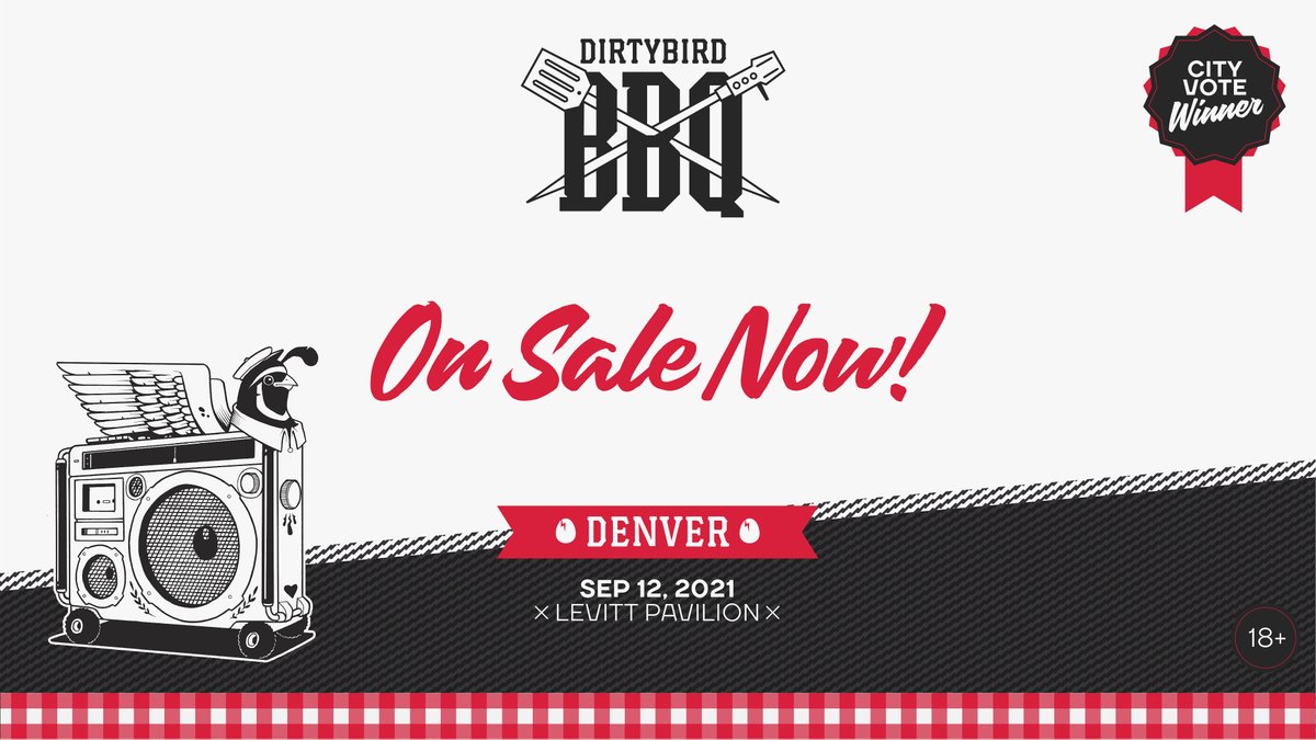 PartyGuruUS's tweet photo. ⚡🥚 ON SALE NOW! 🥚⚡
Calling all of our @Dirtybird fam! Tickets to the Denver #DirtybirdBBQ are ON. SALE. NOW.
Don't sleep on these tickets! Snag them NOW here: https://t.co/wlgLOwWKSR https://t.co/4ZwbYG97O9