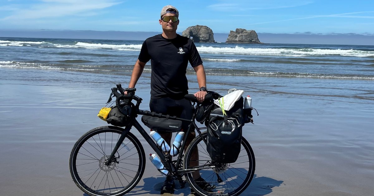 Biking across the country is no easy feat, but one warrior is taking on the challenge in memory of his fellow veteran➡️wwp.news/3hujxYw