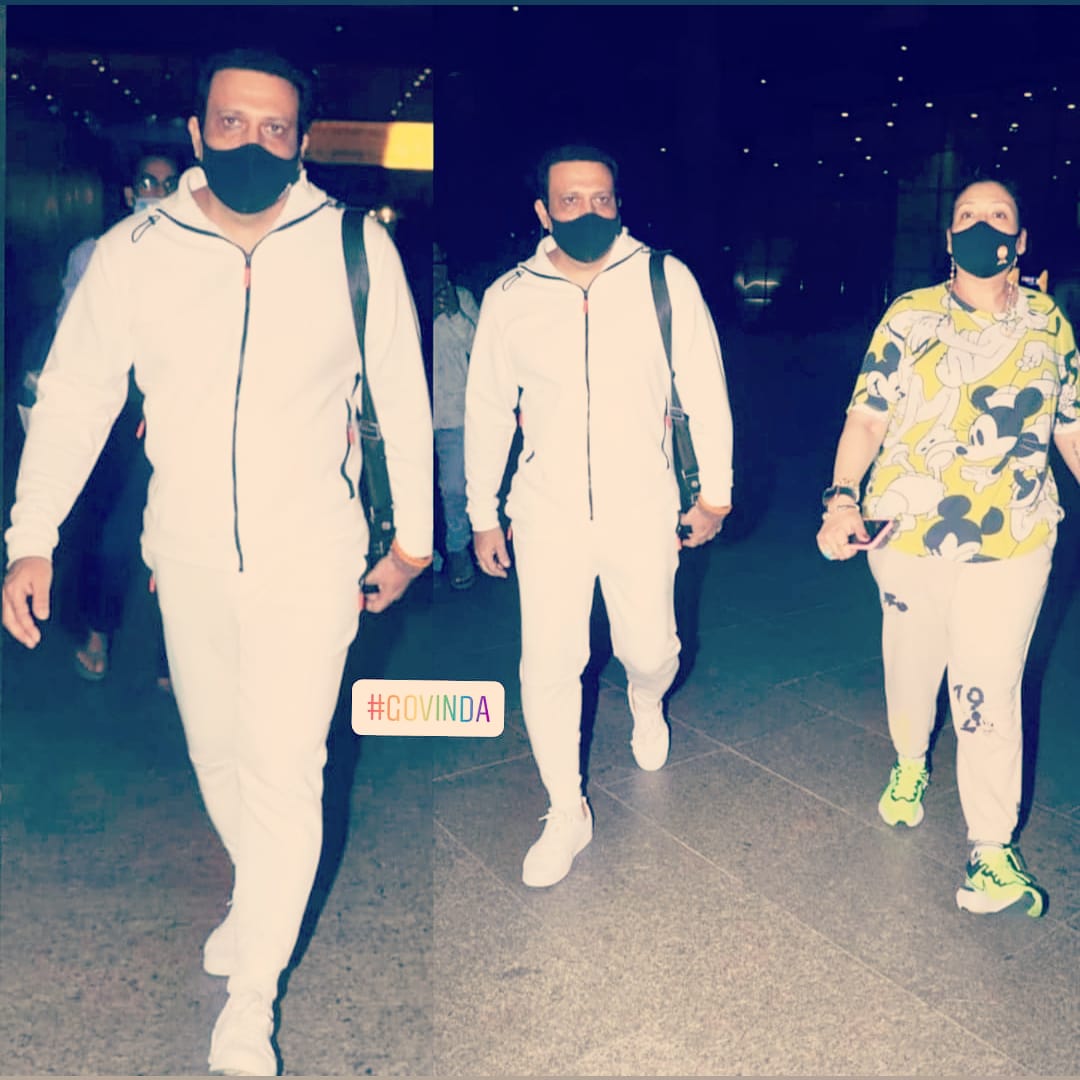 #HeroNo1 clicked at #airport ....
@govindaahuja21
<a href="/SunitaGovinda/">Sunita Govinda Ahuja</a> ❣️
.
.
#Govinda #sunitaahuja #airportdiaries #bollywood #love #govindalovers