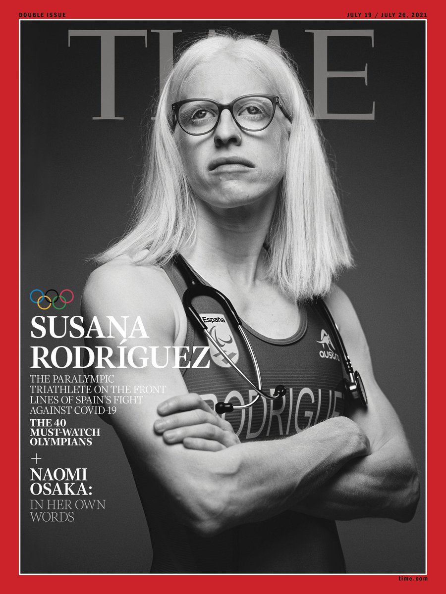 JuanCarlosHSosa's tweet photo. Algo ha cambiado en la última década, la imagen de una #Mujer #Paralímpica #Paratriatleta y #Española , @SuRGAcio portada de la prestigiosa revista @TIME
#discapacidad
Enhorabuena Susana Rodríguez !!! https://t.co/VwFEU8qoaA