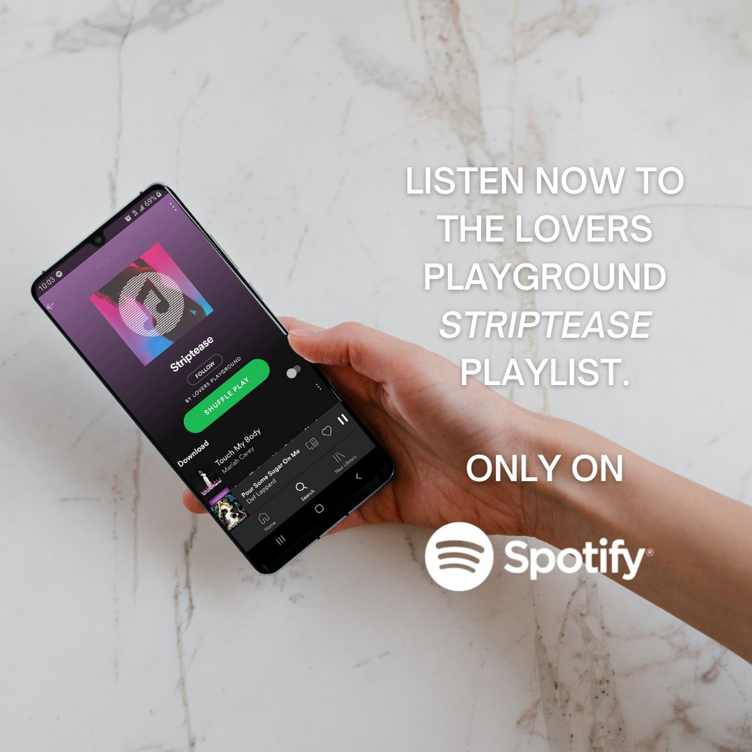 LoversPlayUSA's tweet image. What's a striptease without a playlist to take it off to? Give your honey the sexiest at-home show with the Lovers Playground Striptease Spotify playlist! 🔥 spoti.fi/3pIa6qA
.
.
#pushplay #spotifyplaylists #stripteaser #stripperlife #bootyshake