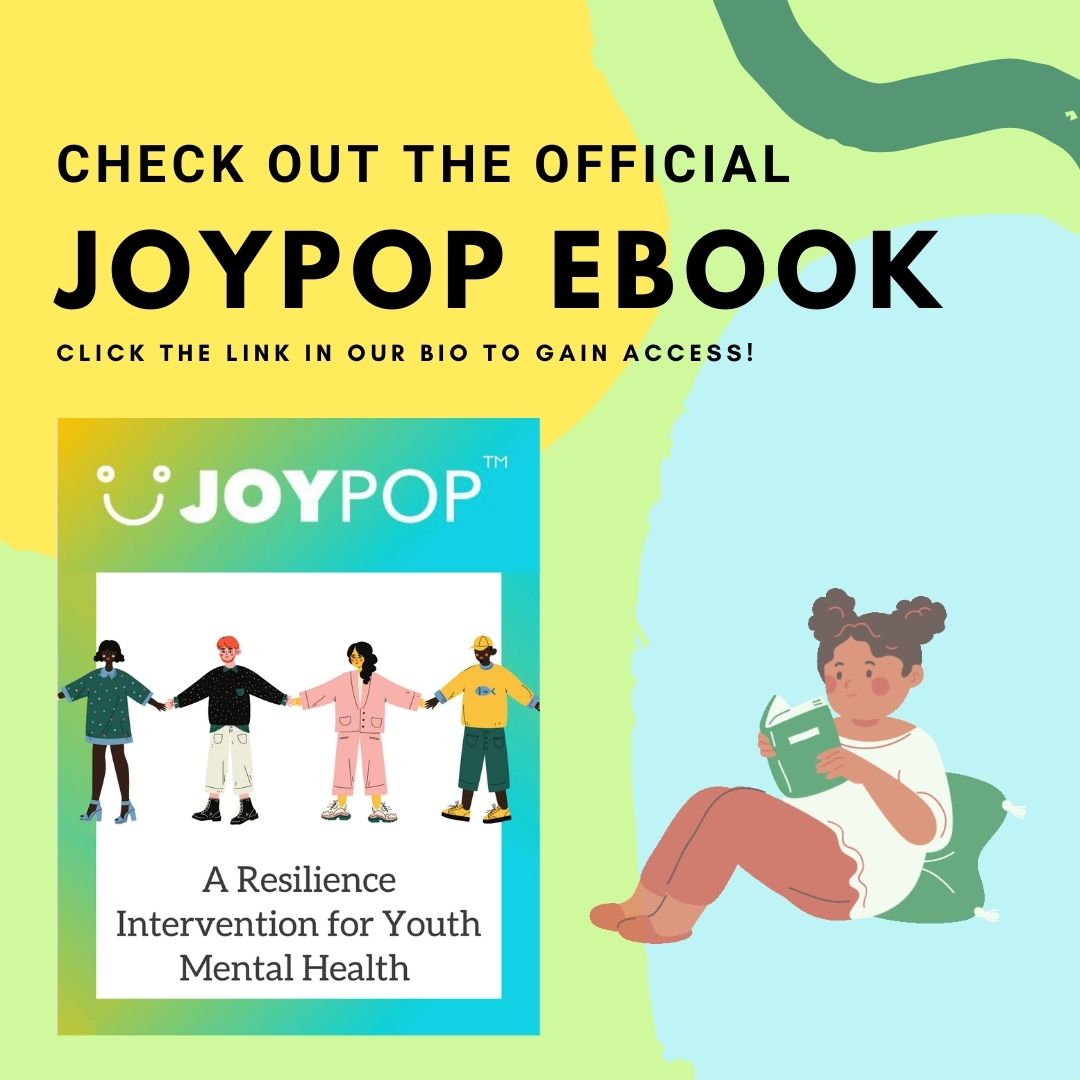 The official #JoyPop #eBook is now live! In it, you will find evidence-based #research about the JoyPop #app and the ways it can be utilized to promote #resilience in #youth.  Read here: bit.ly/3hLXA5S
#mhealth #mentalhealth #healthresearch #mobile <a href="/ClrMobile/">Clearbridge Mobile</a> <a href="/DrWekerle/">Dr.Christine Wekerle</a>