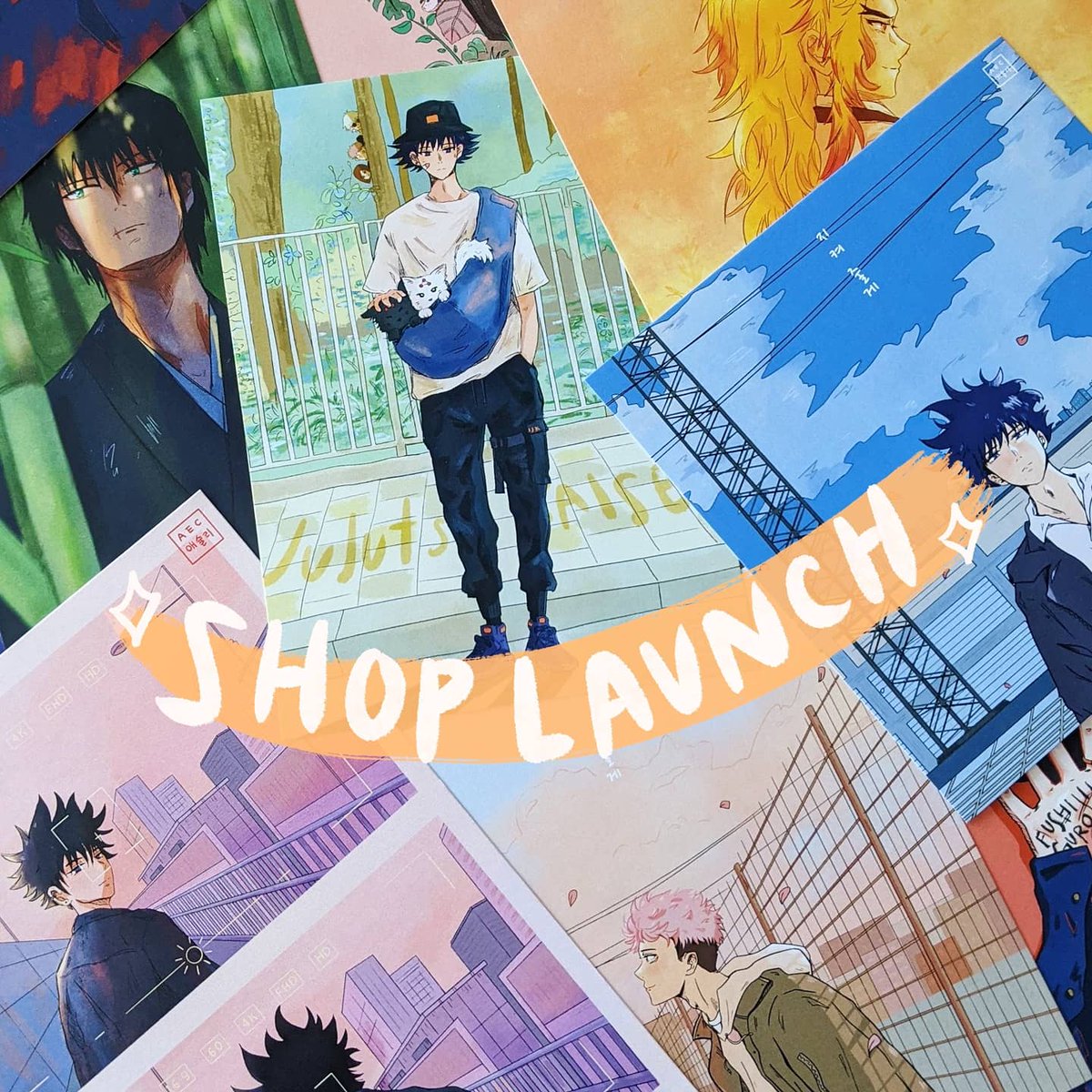 🤍 RT APPRECIATED 🤍 
It's here!! Shop launch next Friday (July 16th) at 12pm PST !! 

🏷️ Shop consists of prints + stickers
🌏  International shipping available
💌 Shipping comes with tracking
🌸 Shop link will be updated in bio
⏳ I'll add a countdown soon! 