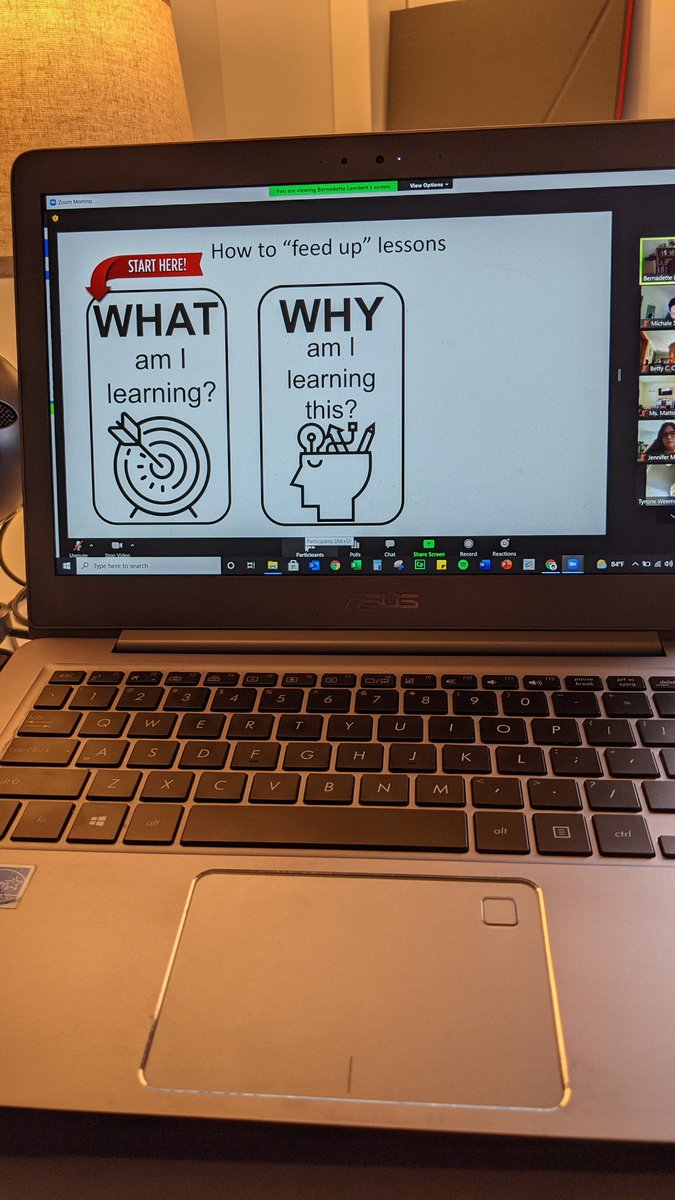 Enjoying a PD led by <a href="/read2bfreeB/">Bernadette Lambert</a>! We need to push relevance in our classrooms --- a major component in student engagement @NPSchools <a href="/LindenwoodES/">Lindenwood Elementary</a>