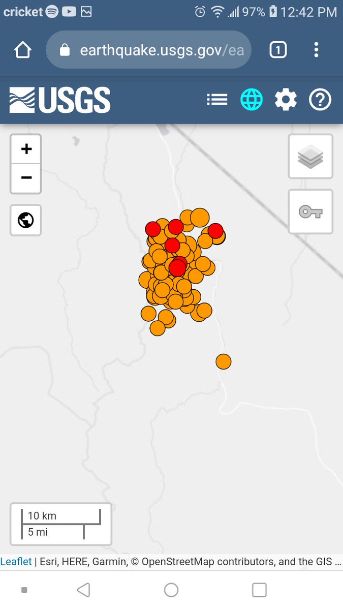 #California #earthquake swarm